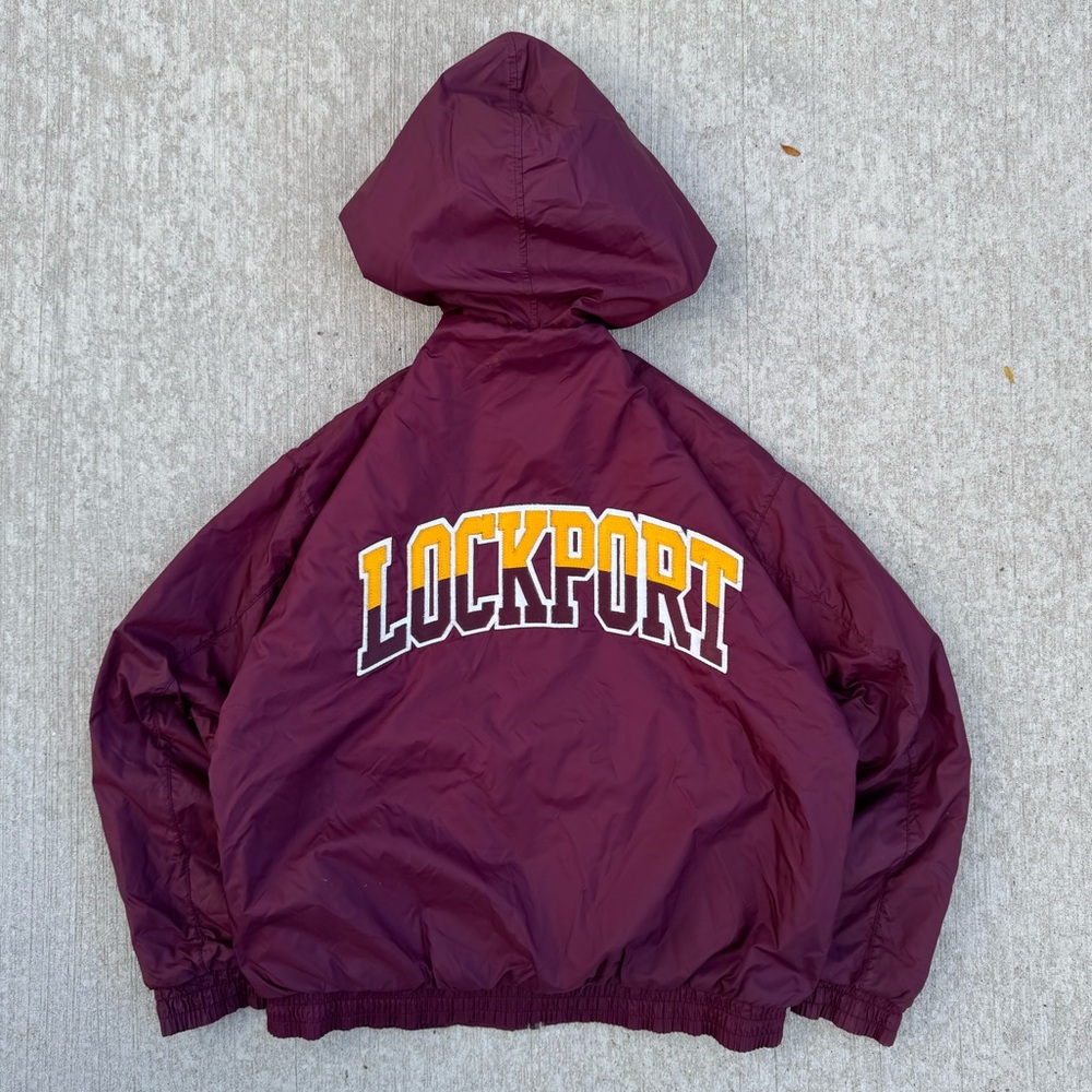 Vintage Lockport Windbreaker Jacket